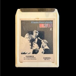 Vintage Elvis Presley 'C'mon Everybody' 8-Track Tape NWT